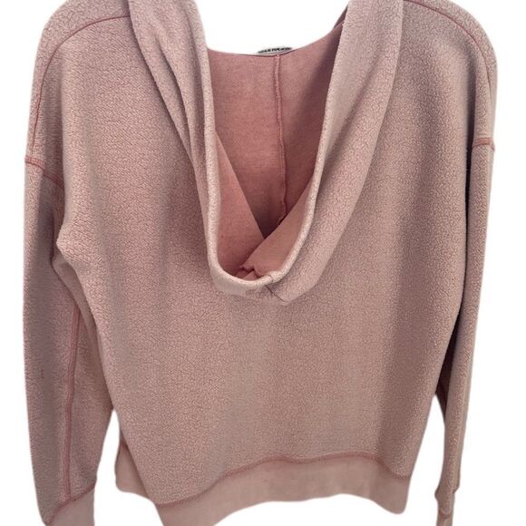 ❣️5/$50 American Eagle Blush Pale Pink hoodie, size small, inside out & cozy! - Picture 3 of 4